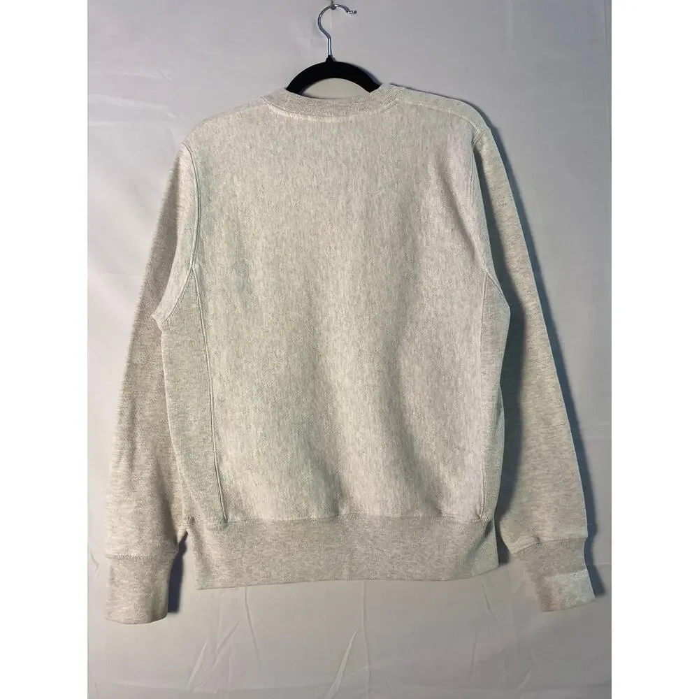 Champion Indiana University Crewneck Gray Sweatshirt Men's Small Reverse Weave - Picture 4 of 4